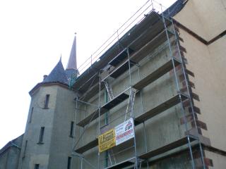 Sanierung Kirchendach(Burgstdt)